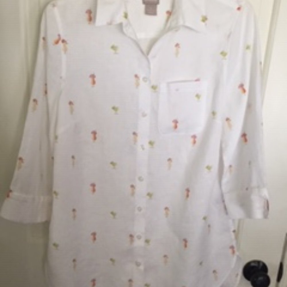 Chico's no iron blouse